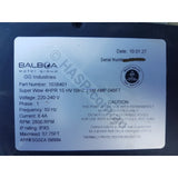 Balboa SuperWow Vico Ultimax Spa Jet Booster Pumps - UM EME 4HPR / 2HP - 1 & 2 Speed Versions - Heater and Spa Parts