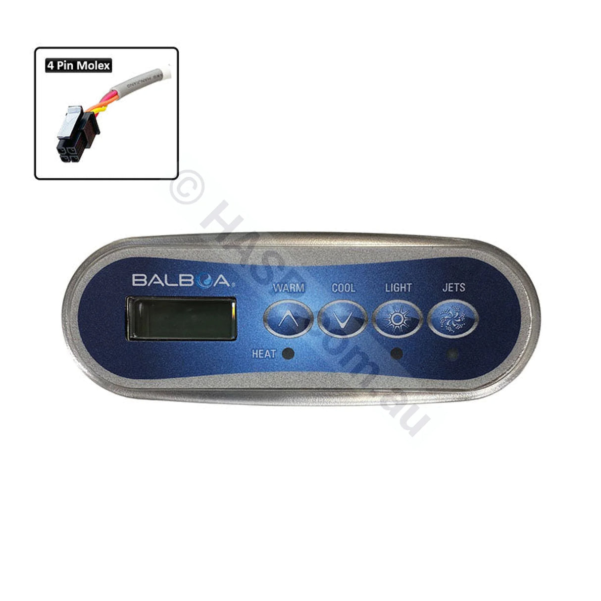 Balboa TP200W Touchpad Topside Control Panel - 4 button - Pool & Spa