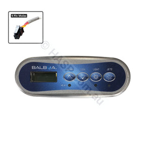 Balboa TP200W Touchpad Topside Control Panel - 4 button - Pool & Spa