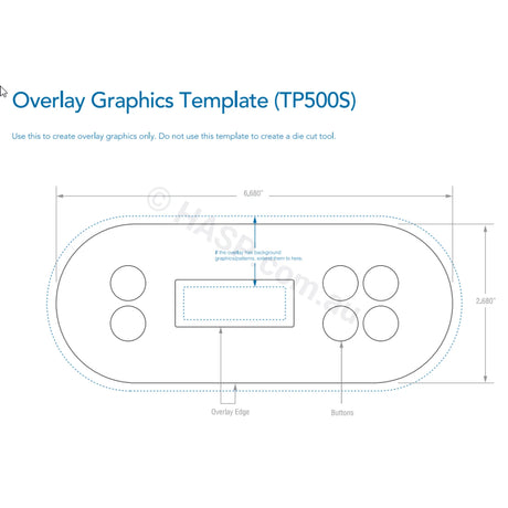 Balboa Tp500S Touchpad Topside Control Panel
