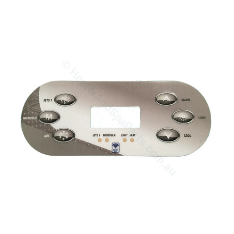 Balboa TP600 Touchpad Keypad Control Panel - 6 button oval - Heater and Spa Parts