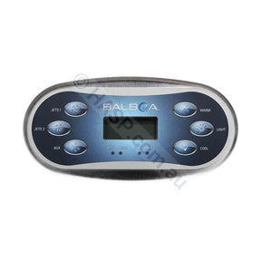 Balboa Tp600 Touchpad Keypad Control Panel - 6 Button Oval Jet 1 2 Aux