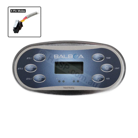 Balboa Tp600 Touchpad Keypad Control Panel - 6 Button Oval Jets 1 2 3 Aux