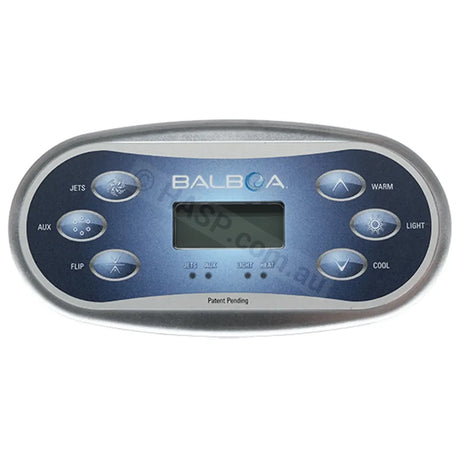 Balboa Tp600 Touchpad Keypad Control Panel - 6 Button Oval Jets Aux Flip