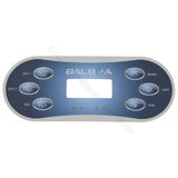 Balboa TP600 Touchpad Overlay Sticker Decals - 6 button - Heater and Spa Parts