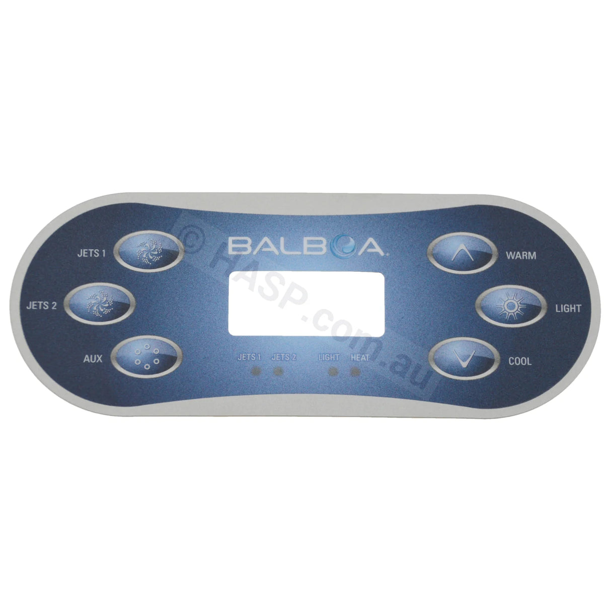 Balboa TP600 Touchpad Overlay Sticker Decals - 6 button - Heater and Spa Parts
