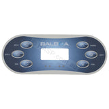 Balboa TP600 Touchpad Overlay Sticker Decals - 6 button - Heater and Spa Parts