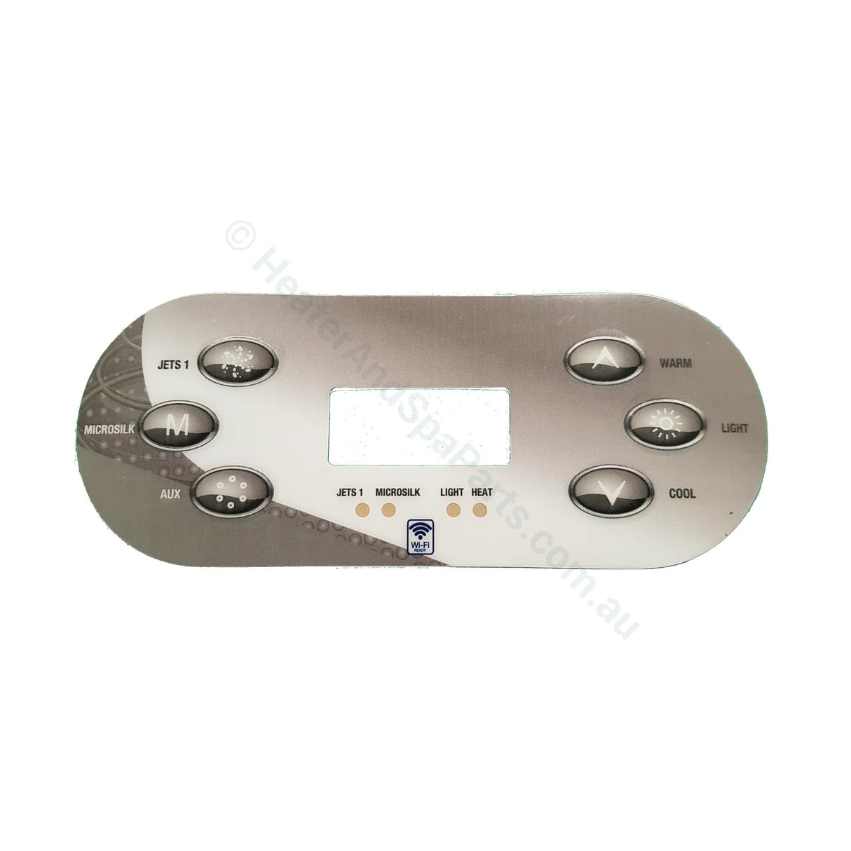 Balboa TP600 Touchpad Overlay Sticker Decals - 6 button - Heater and Spa Parts