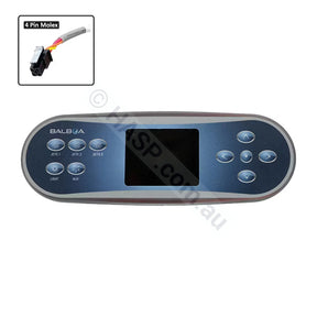 Balboa TP700 Touchpad - Colour Screen - 9 button / 10 button - Jets 1 | Jets 2 | Jets 3 | Light | Aux - Touchpads