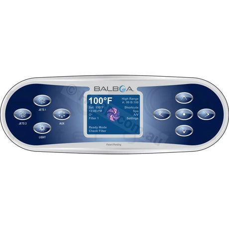 Balboa TP800 Touchpad - 9 Button - Colour Screen - Heater and Spa Parts