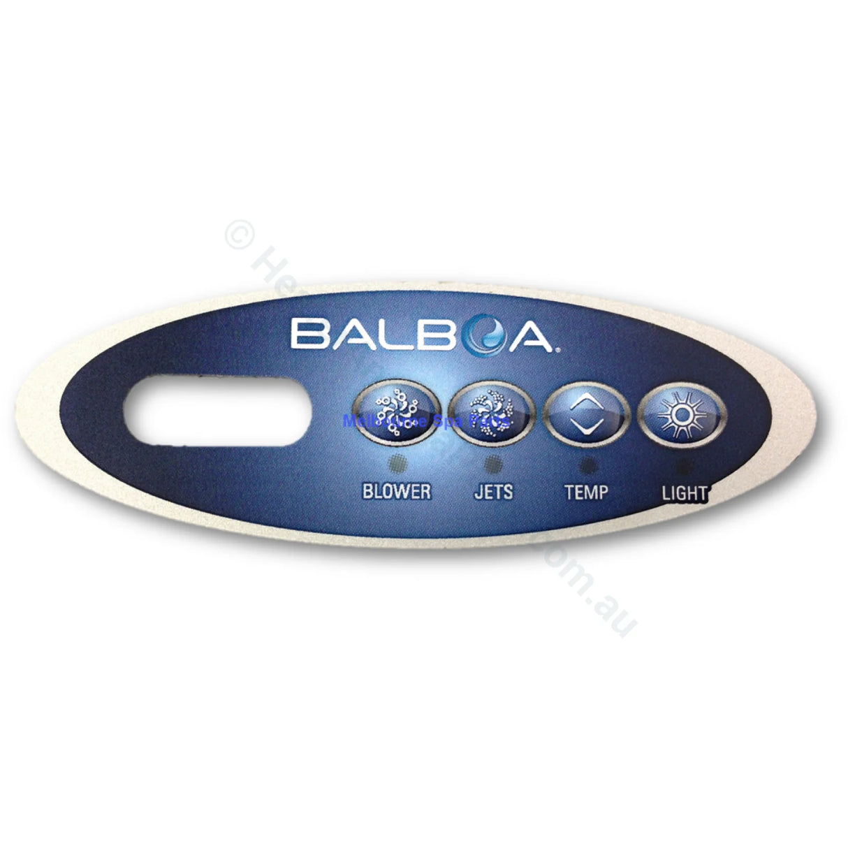 Balboa VL200 1Pump and Blower Decal Sticker Overlay - Heater and Spa Parts