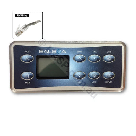 Balboa VL801D SIG200 8 Button Touch Pad (Overlay Included) - Touchpad