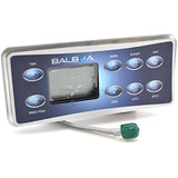 Balboa Vl801D Sig200 8 Button Touch Pad (Overlay Included) Touchpad