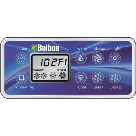 Balboa Vl801D Sig200 8 Button Touch Pad (Overlay Included) Touchpad