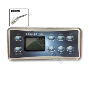 Balboa VL801D SIG200 8 Button Touch Pad (Overlay Included) - Touchpad
