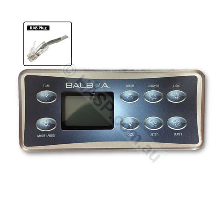 Balboa VL801D SIG200 8 Button Touch Pad (Overlay Included) - Touchpad