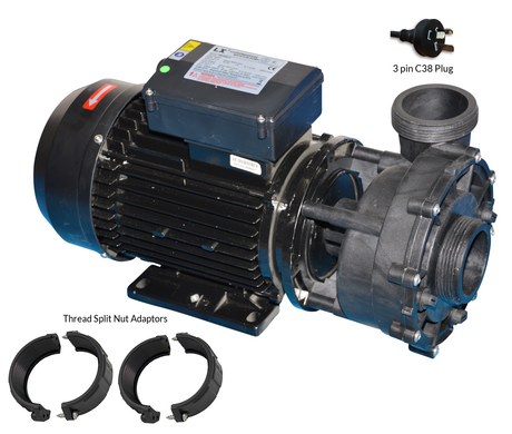 1.5 Hp Maxi-Flow Single Speed Spa Pump Replacement - Q6882 / Q6802 8152Stk-A20 204015 204016