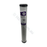Carbon Block water filter cartridge, 10 micron, 2.5" x 20" Slimline (FC-CB2520-10) - alternate view