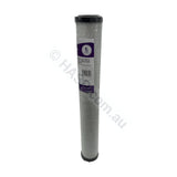 Carbon Block water filter cartridge, 5 micron, 2.5" x 20" Slimline (FC-CB2520-5) - alternate view