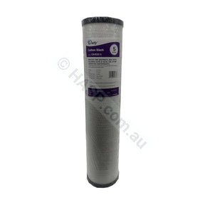 Carbon Block water filter cartridge, 5 micron, 4.5" x 20" Big Blue (FC-CB4520-5)
