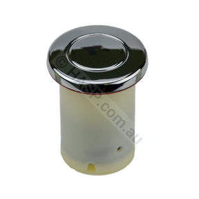 Chrome Air Button - Universal Spa Standard Retrofit - 35-43mm hole. 46mm Overall Diameter - Heater and Spa Parts