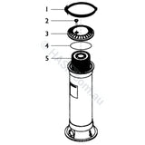 Dega / Quiptron / Onga Filter Lid Air Bleed - New Style - Heater and Spa Parts