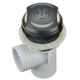 CMP 1’’ On/Off Valve - Halo Graphite Grey / SS Pool & Spa