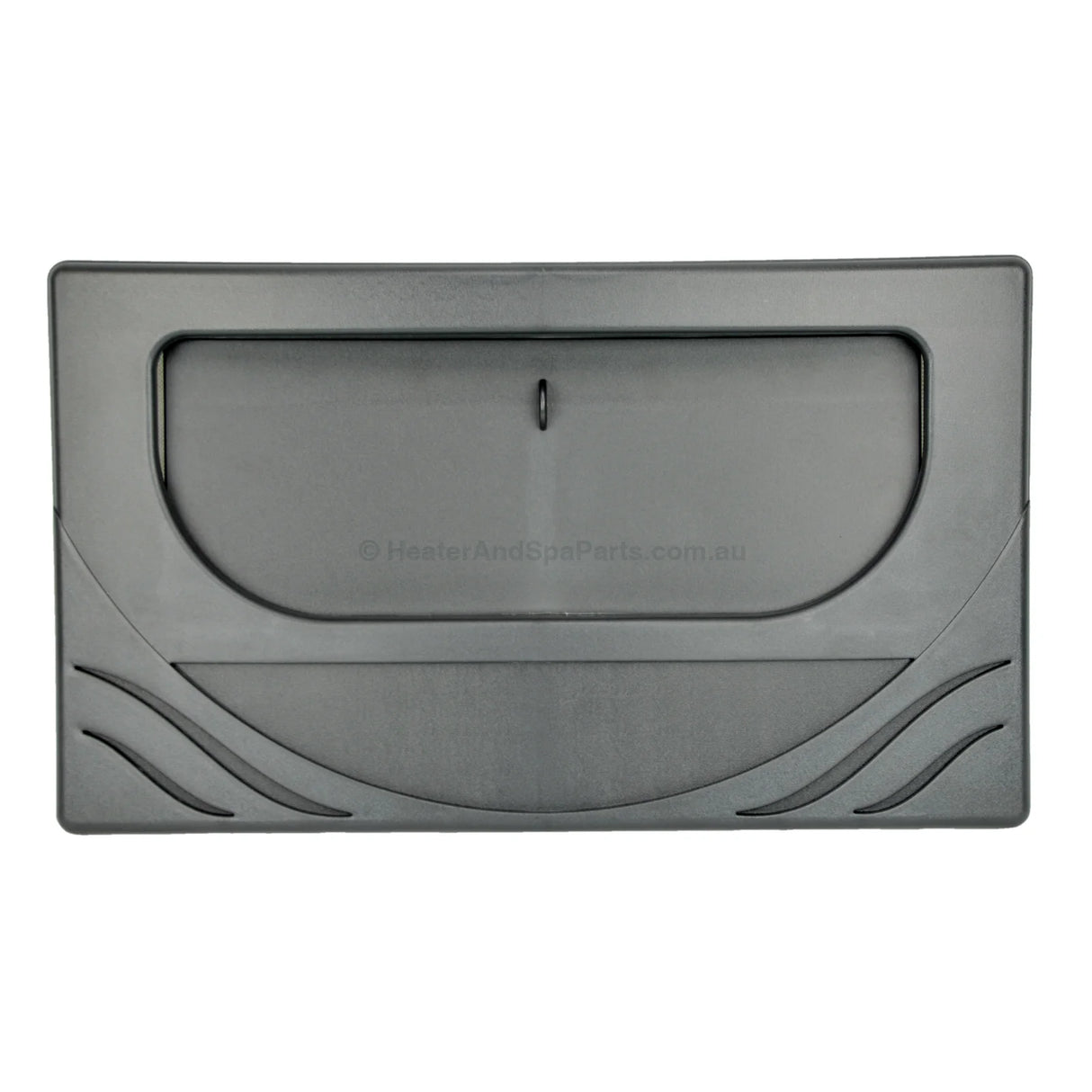 CMP Front Access Wide Mouth Weir Door & Frame - Wave - Graphite Grey - Heater and Spa Parts