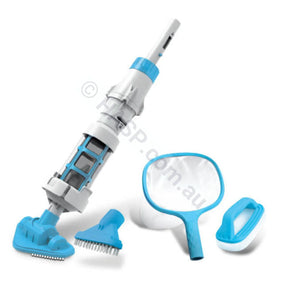 BWT PK Spa Kit cordless spa vacuum with telepole scoop and scrubber