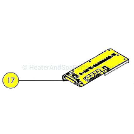 Connect 10 Pcb Circuit Board Components - Astralpool 17. Connect Controller