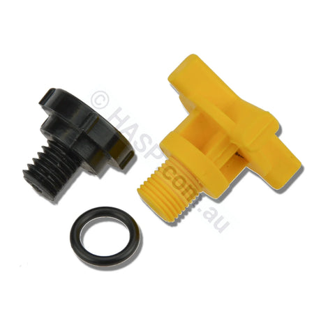 Pool & Spa Filter Air Bleed Screw & Oring - Davey Hurlcon SpaQuip Poolrite and more - Two Sizes - Heater and Spa Parts