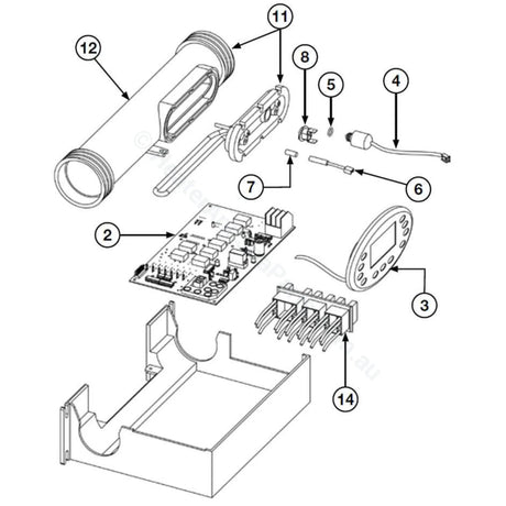 Davey Spa-Quip Spa Power Klixon Thermostat High Limit Switch - Universal - Heater and Spa Parts