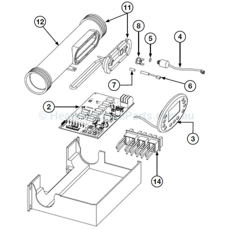 Davey Spa-Quip Spa Power Klixon Thermostat High Limit Switch - Universal - Heater and Spa Parts