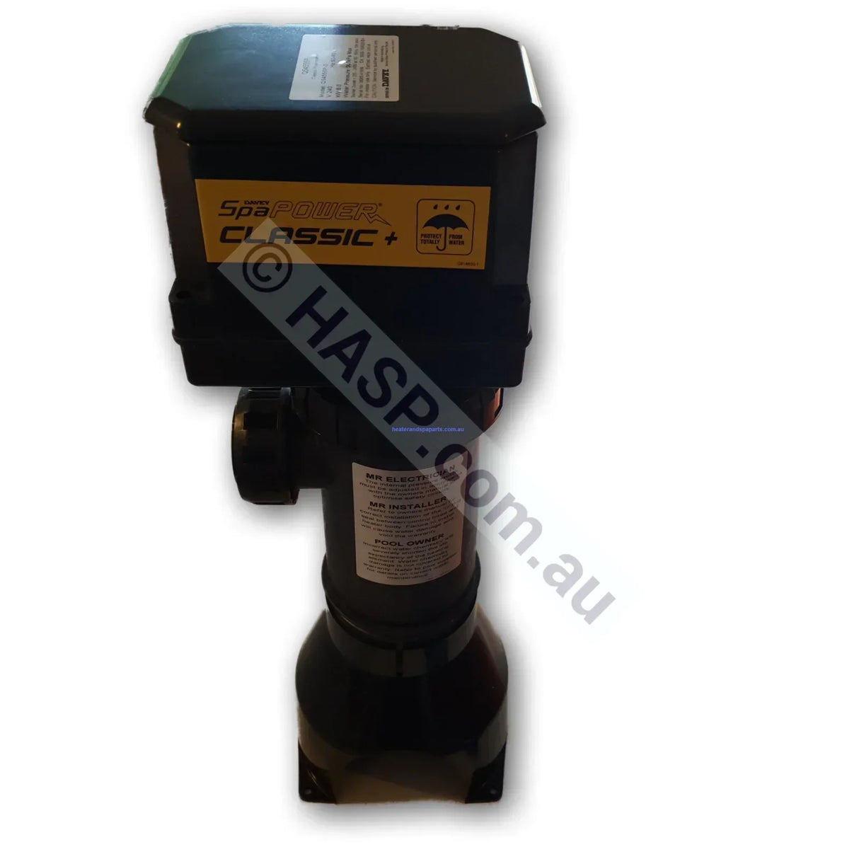 Davey SpaQuip Classic Plus - Spa Heaters - 2.3kW, 4.5kW, 6kW - Heater and Spa Parts