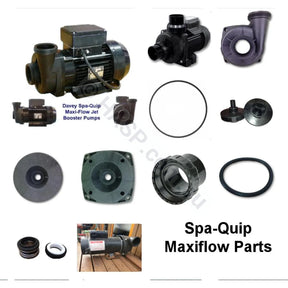 Davey SpaQuip Maxiflow Spa Booster Jet Pump - Spare Parts Listing - Heater and Spa Parts