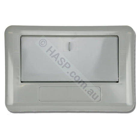 Davey Spaquip Wide Mouth Weir Door Frame Assembly - Gray - Heater and Spa Parts