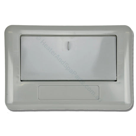Davey Spaquip Wide Mouth Weir Door Frame Assembly - Gray - Heater and Spa Parts