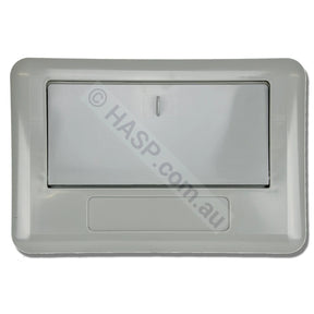 Davey Spaquip Wide Mouth Weir Door Frame Assembly - Gray - Heater and Spa Parts