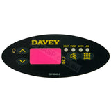 Davey Spaquip Sp400 Sp500 Sp600 Sp601 Overlay Decal Stick For Touchpad Touchpads
