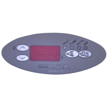 Davey Spaquip Sp400 Sp500 Sp600 Sp601 Overlay Decal Stick For Touchpad Touchpads