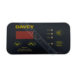 Davey SpaQuip SP400 SP500 SP600 SP601 Rectangular Overlay Decal Sticker for Touchpad - Touchpads