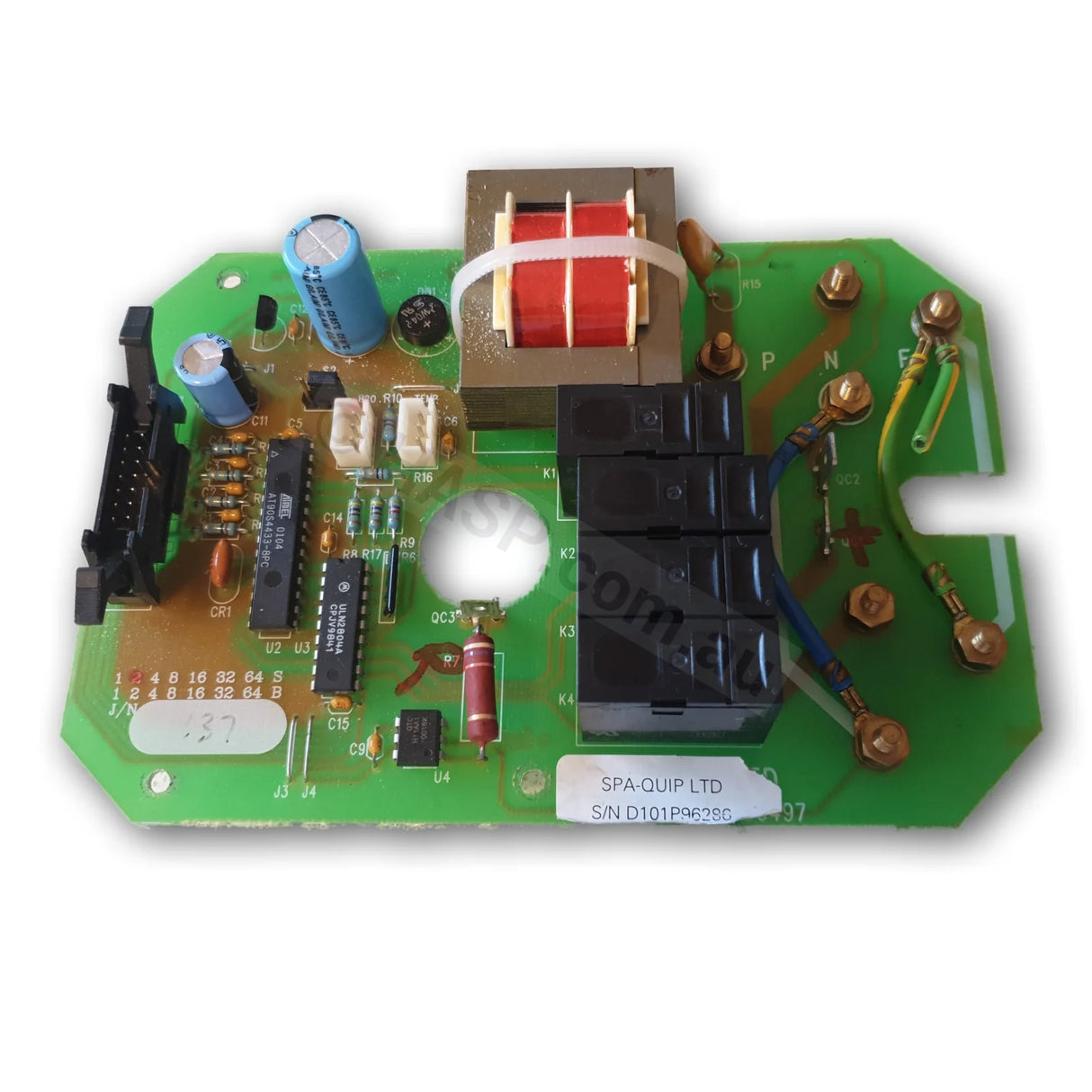 Davey SpaQuip Spa Power 500 54500 Circuit Board - SP500 MKII PCB - Heater and Spa Parts