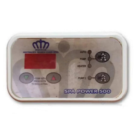 Davey SpaQuip Spa Power 400/500/600/601 Touchpad Control Panel Key Pad - Rectangular - Heater and Spa Parts