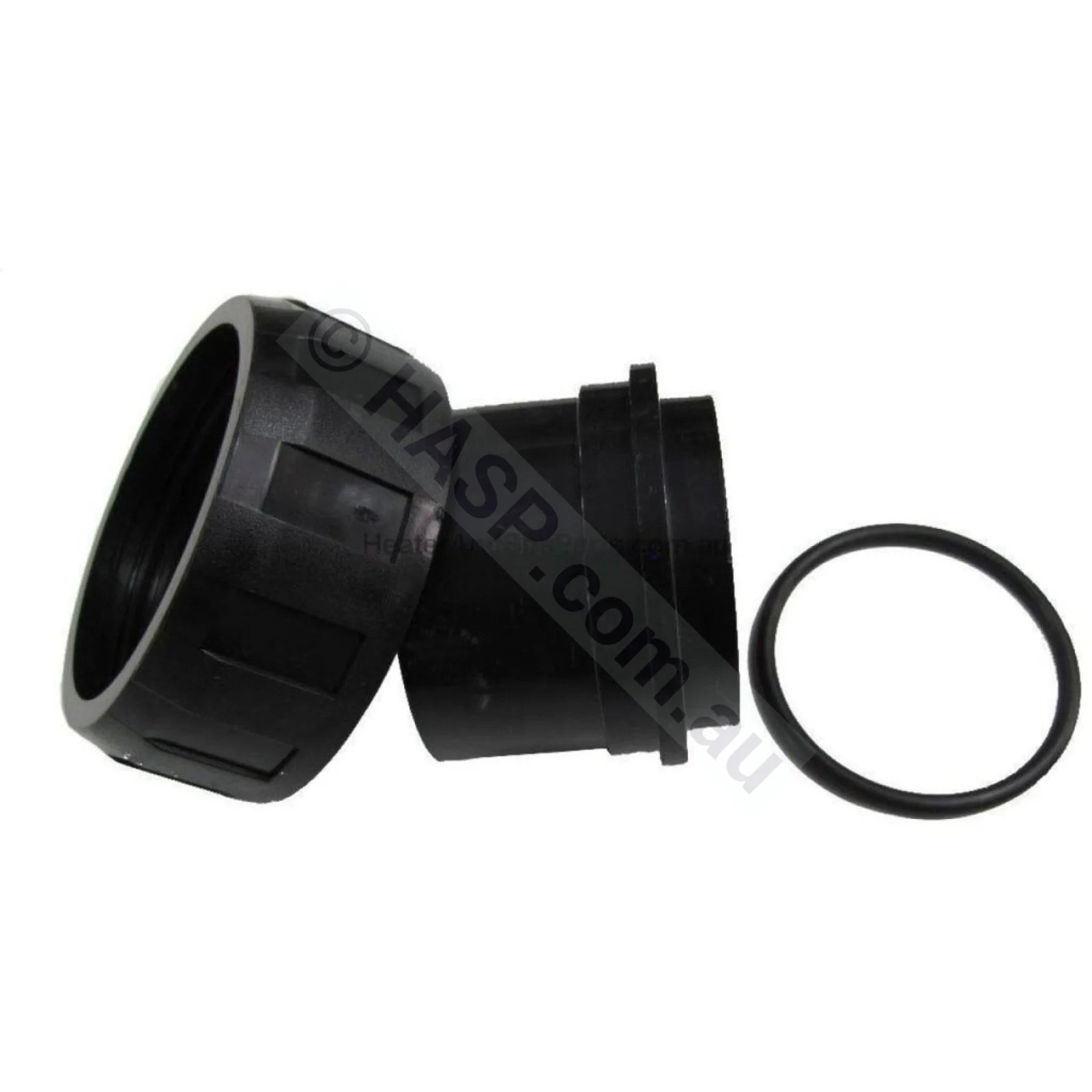 SpaQuip Spa Power Davey Piranha Circ Union - 40mm - Nut Tail O-ring - Heater and Spa Parts