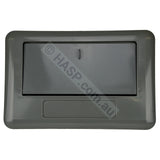 Davey Spaquip Wide Mouth Weir Door Frame Assembly - Charcoal - Heater and Spa Parts