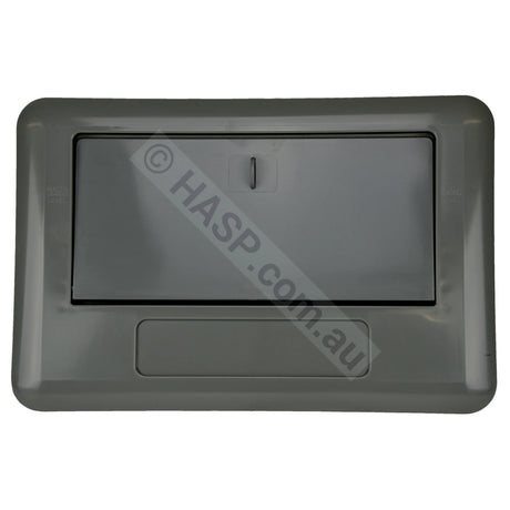 Davey Spaquip Wide Mouth Weir Door Frame Assembly - Charcoal - Heater and Spa Parts