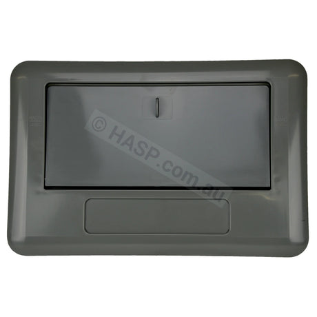 Davey Spaquip Wide Mouth Weir Door Frame Assembly - Charcoal - Heater and Spa Parts