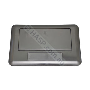 Davey Spaquip Wide Mouth Weir Door Frame Assembly - Charcoal / Graphite - Filter Parts