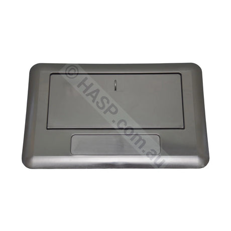 Davey Spaquip Wide Mouth Weir Door Frame Assembly - Charcoal / Graphite - Filter Parts