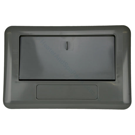 Davey Spaquip Wide Mouth Weir Door Frame Assembly - Charcoal - Heater and Spa Parts
